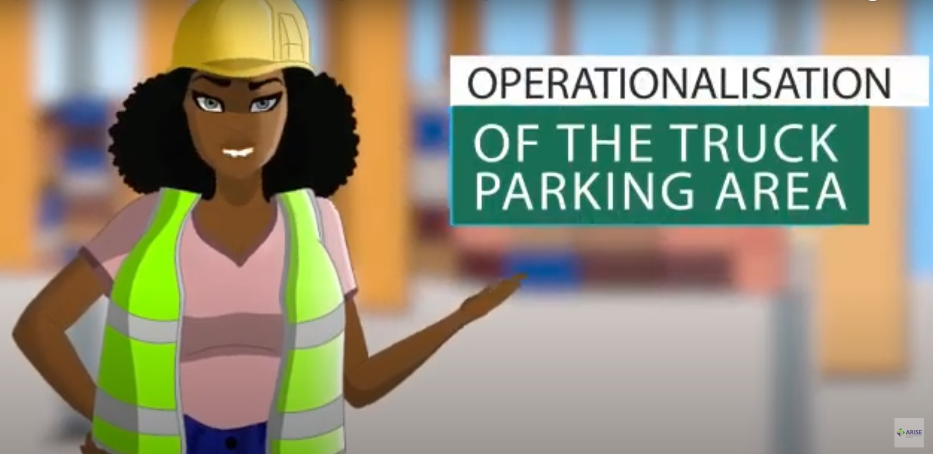 operationalisation of truck parking area