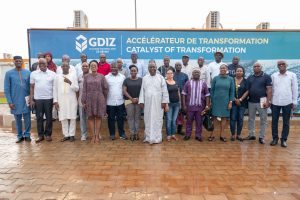 A delegation of entrepreneurs from the West African Economic and Monetary Union (UEMOA) 
